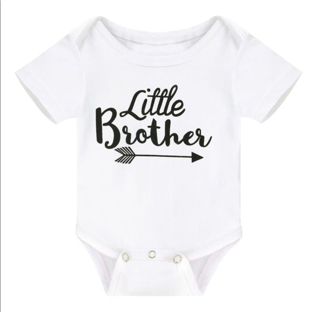 LITTLE BROTHER Onesie! Adorable